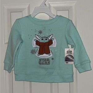 Star Wars Light Green Kids Hoodie